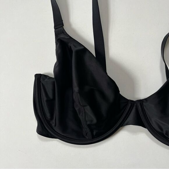 CUUP The Satin Plunge Bra Black 40G - Picture 5 of 10